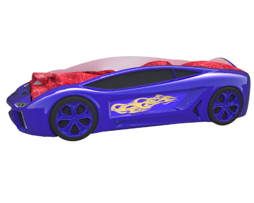 Кровать-машинка ''Ламба Next'' с подъёмным механизмом и матрасом